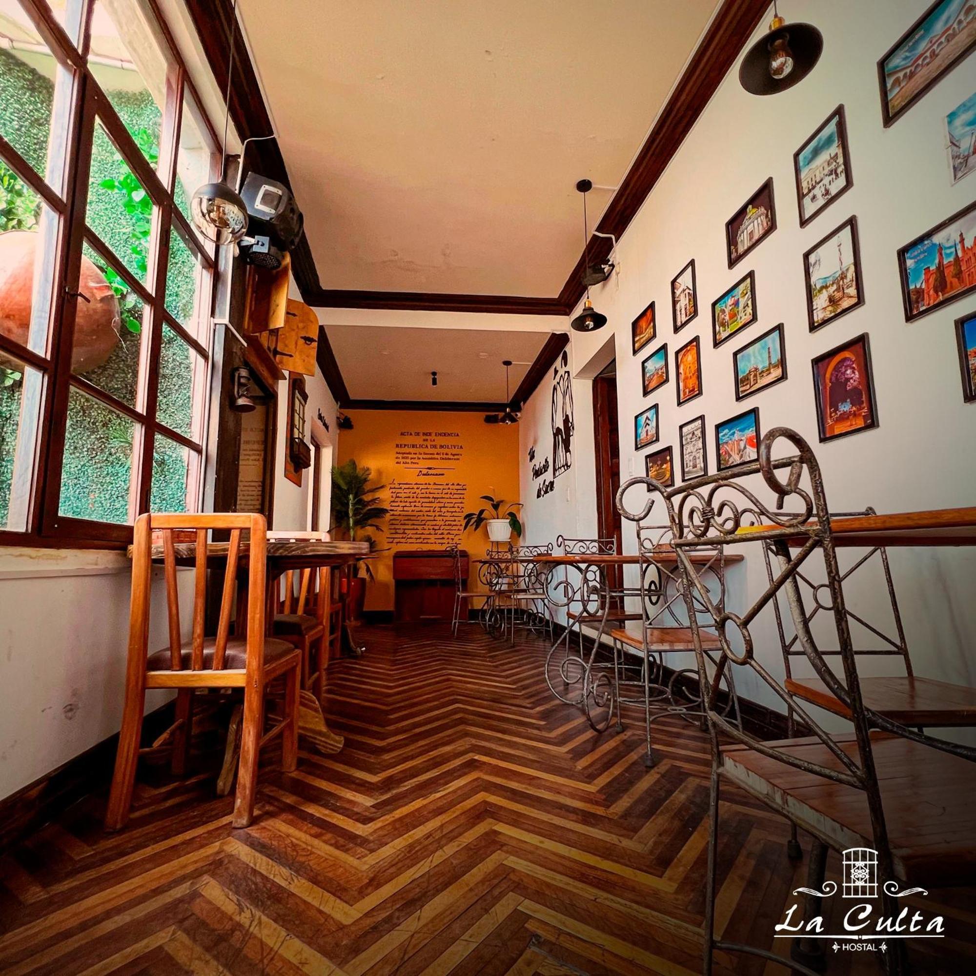 La Culta Centro Cultural Y Hostal 苏克雷 外观 照片